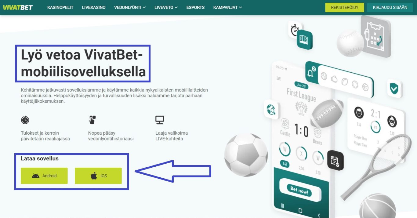 Vivatbet apk: mitä tarvitsee tietää asennuksesta